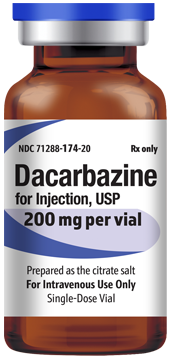 Dacarbazine for Injection, USP 200 mg per vial